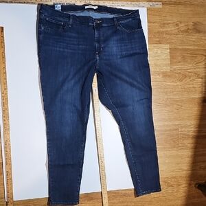 Levi's Dark Blue Skinny Jeans